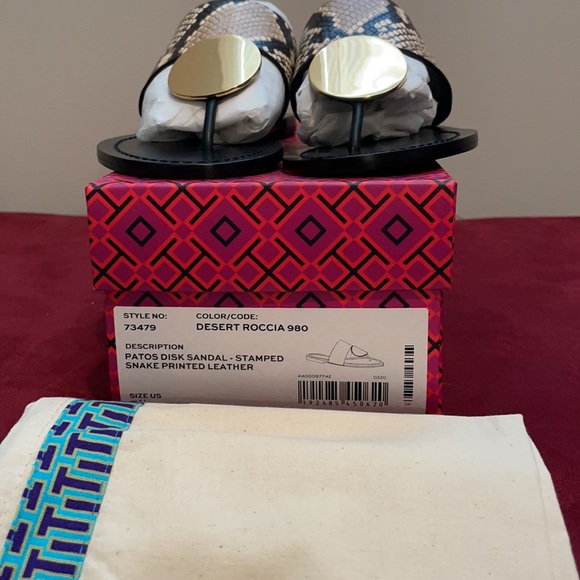 BNIB Tory Burch patos sandals - Picture 2 of 3